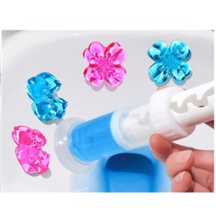 Gel khử mùi diệt khuẩn bồn cầu dạng thạch hình hoa