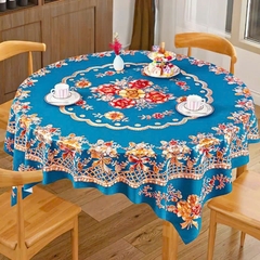 Khăn trải bàn 3d chống thấm, chống bám dầu mỡ 150x150cm