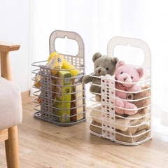 Giỏ treo quần áo treo đồ đa năng gấp gọn tiện lợi 47x28x17 cm