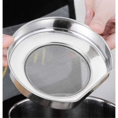 CT2. Ca Lọc Dầu Ăn Inox Hiện Đại - Lọc Cặn Mỡ Tiện Lợi Oil Pot 1.3L