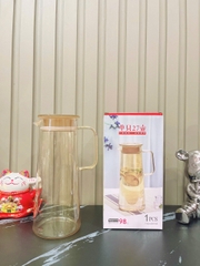 PN. Bình thủy tinh vàng hổ phách 1.8L No.JY-27H1