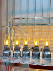S2. Đèn Dầu Chạy Pin (3 Pin Nút)