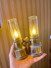 S2. Đèn Dầu Chạy Pin (3 Pin Nút)