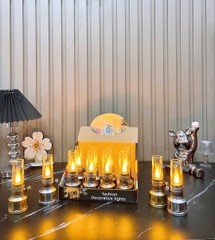 S2. Đèn Dầu Chạy Pin (3 Pin Nút)