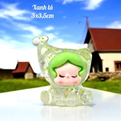 Charm Kim Tuyến Nàng Tiiên C.á Trong Suốt Dễ Thương 3x3,5cm