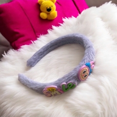 Bờm tóc lông 2 charm