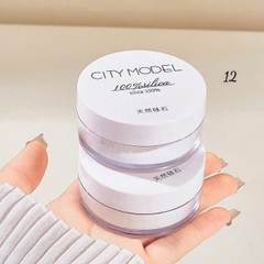 Phấn phủ dạng sương mềm CITY MODEL phấn mịn, lâu trôi 10g
