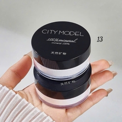 Phấn phủ dạng sương mềm CITY MODEL phấn mịn, lâu trôi 10g