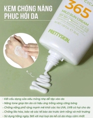 Kem Chống Nắng Prettyskin The Pure Jeju Cica 365 Mild Sun Cream 50ml