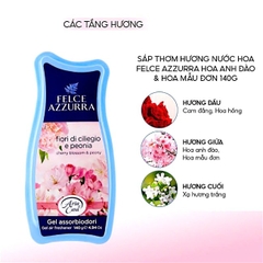13.8 Sáp thơm phòng hương nước hoa Ý Felce Azzurra 140g
