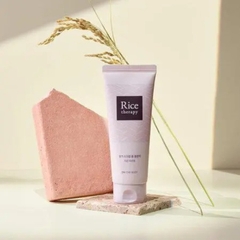 B7.1 Sữa rửa mặt  On the body Rice therapy Rice Bran Scrub  Foam Cleanser 150ml