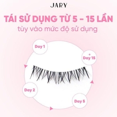 14.5 Lông mi gân trong Jary Full Strip Lashes 5 hàng (có sẵn keo)