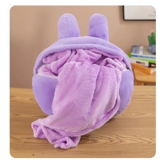 Thú Nhồi Bông Kèm Chăn Kuromi và Labubu