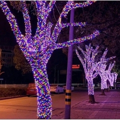 Dây đèn led 7 màu trag trí 30m