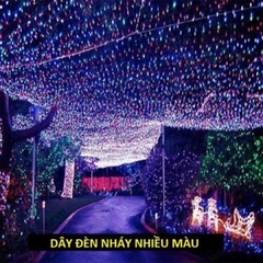 Dây đèn led 7 màu trag trí 30m