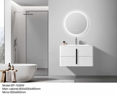 SP-1026W Bộ tủ phòng tắm nhựa PVC cao cấp đèn cảm ứng SELTA