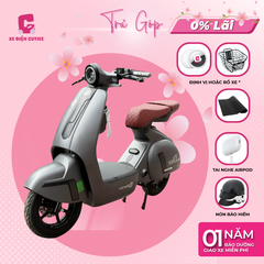 Xe Điện V3 946 Vespa Dior Full VAT Đăng Kiểm - Có Bàn Đạp 240W