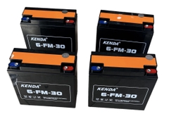 Ắc quy Kenda chịu nhiệt 60V – 30Ah (Bộ 4 bình)