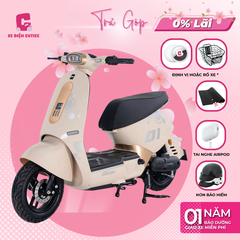 Xe Điện DK D1 - Có bàn đạp - Chính Hãng DK BIKE - Xe Điện Cutiee