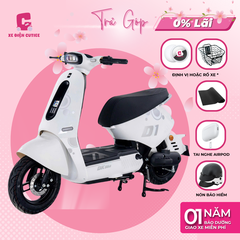 Xe Điện DK D1 - Có bàn đạp - Chính Hãng DK BIKE - Xe Điện Cutiee
