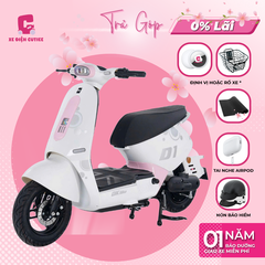 Xe Điện DK D1 - Có bàn đạp - Chính Hãng DK BIKE - Xe Điện Cutiee