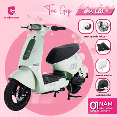 Xe Điện DK D1 - Có bàn đạp - Chính Hãng DK BIKE - Xe Điện Cutiee