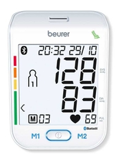 BM77_Beurer, Máy đo huyết áp bắp tay kết nối bluetooth với điện thoại