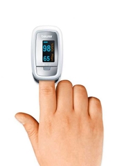 PO30_Beurer, Máy đo nồng độ oxi (SpO2) trong máu, đo nhịp tim, màn hình LED