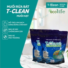 Muối cho máy rửa bát T-Clean (loại 1,2kg)– Bảo Vệ Máy Rửa Bát, Tăng Hiệu Quả Rửa Sạch