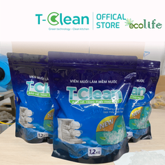 Muối cho máy rửa bát T-Clean (loại 1,2kg)– Bảo Vệ Máy Rửa Bát, Tăng Hiệu Quả Rửa Sạch