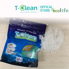 Muối cho máy rửa bát T-Clean (loại 1,2kg)– Bảo Vệ Máy Rửa Bát, Tăng Hiệu Quả Rửa Sạch