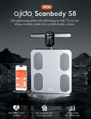 Cân Phân Tích Thành Phần Cơ Thể Ajido ScanBody S8