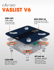 Cân Điện Tử Thông Minh Ajido VASLIST V6