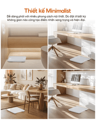 Cân điện tử sức khỏe đo cân nặng Ajido S1 Lite
