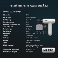 Máy Massage Cầm Tay AJIDO AJ - M9 Pro
