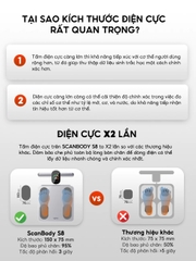 Cân Phân Tích Thành Phần Cơ Thể Ajido ScanBody S8