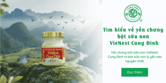 Yến chưng bột sữa non Vienest Cung Đình chất lượng không? Liệu có đáng mua?