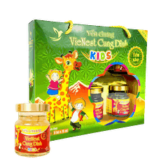 Yến chưng VieNest Cung Đình Kids - Lốc 6 hũ (LỚN)