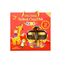 Yến chưng VieNest Cung Đình Kids (Lốc 6 hũ x 70ml)