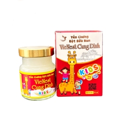 Yến chưng bột sữa non VieNest Cung Đình Kids (70ml)