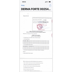 Kem Giảm Mụn Và Thâm Mụn Derma Forte (15G)