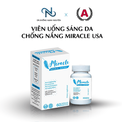 Viên Uống Sáng Da Chống Nắng Miracle USA