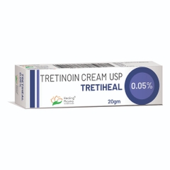 [HÀNG NHẬP KHẨU] Tretinoin Cream Tretiheal - Giảm Mụn Chống Lão Hóa  0.025%