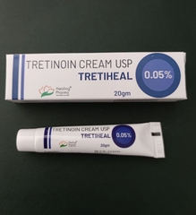 [HÀNG NHẬP KHẨU] Tretinoin Cream Tretiheal - Giảm Mụn Chống Lão Hóa (0.05% và 0.025%)