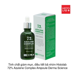 Serum Giảm Mụn Và Kiềm Dầu Histolab 72% Azulene Complex Ampoule Derma Science