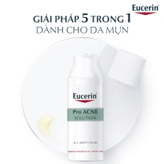 [HÀNG NHẬP KHẨU] Kem Dưỡng Ẩm, Kiểm Soát Nhờn, Ngừa Mụn Matt Fluid Eucerin Pro Acne 50ml