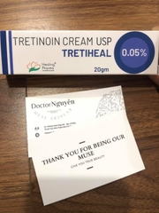 [HÀNG NHẬP KHẨU] Tretinoin Cream Tretiheal - Giảm Mụn Chống Lão Hóa  0.025%