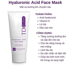 Mặt Nạ Tegoder Hyaluronic Acid Cấp Ẩm Căng Bóng Tức Thì