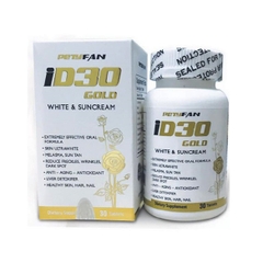 [CHÍNH HÃNG] Viên Uống Chống Nắng Trắng Da ID30 Gold White & Suncream