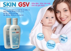 [HÀNG NHẬP KHẨU] Sữa Tắm, Sữa Rửa Mặt Skin GSV Dành Cho Da Nhạy Cảm